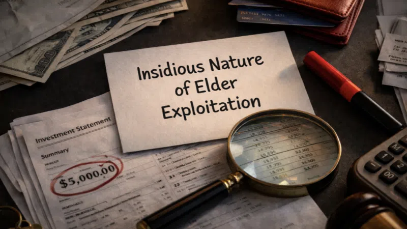 Elder Exploitation Investigations